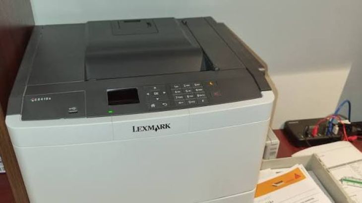 Why is my Lexmark printer printing completely blank pages?