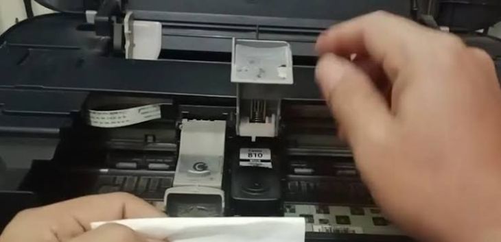 How do I fix my Canon printer not recognizing my ink cartridge?