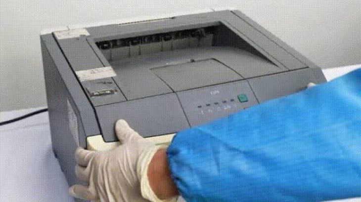 How do I reset the Lexmark printer?